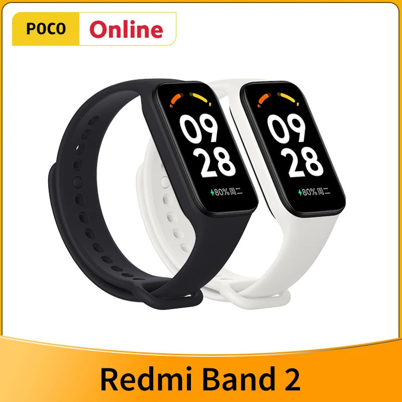 Xiaomi Redmi Band 2 Smart Bracelet 1.47" Big Screen Blood Oxygen Heart Rate Fitness Tracker Bluetooth Mi Band Miband 2 Wristband
Xiaomi Redmi Band 2 Smart Bracelet 1.47" Big Screen Blood Oxygen Heart Rate Fitness Tracker Bluetooth Mi Band Miband 2 Wristband