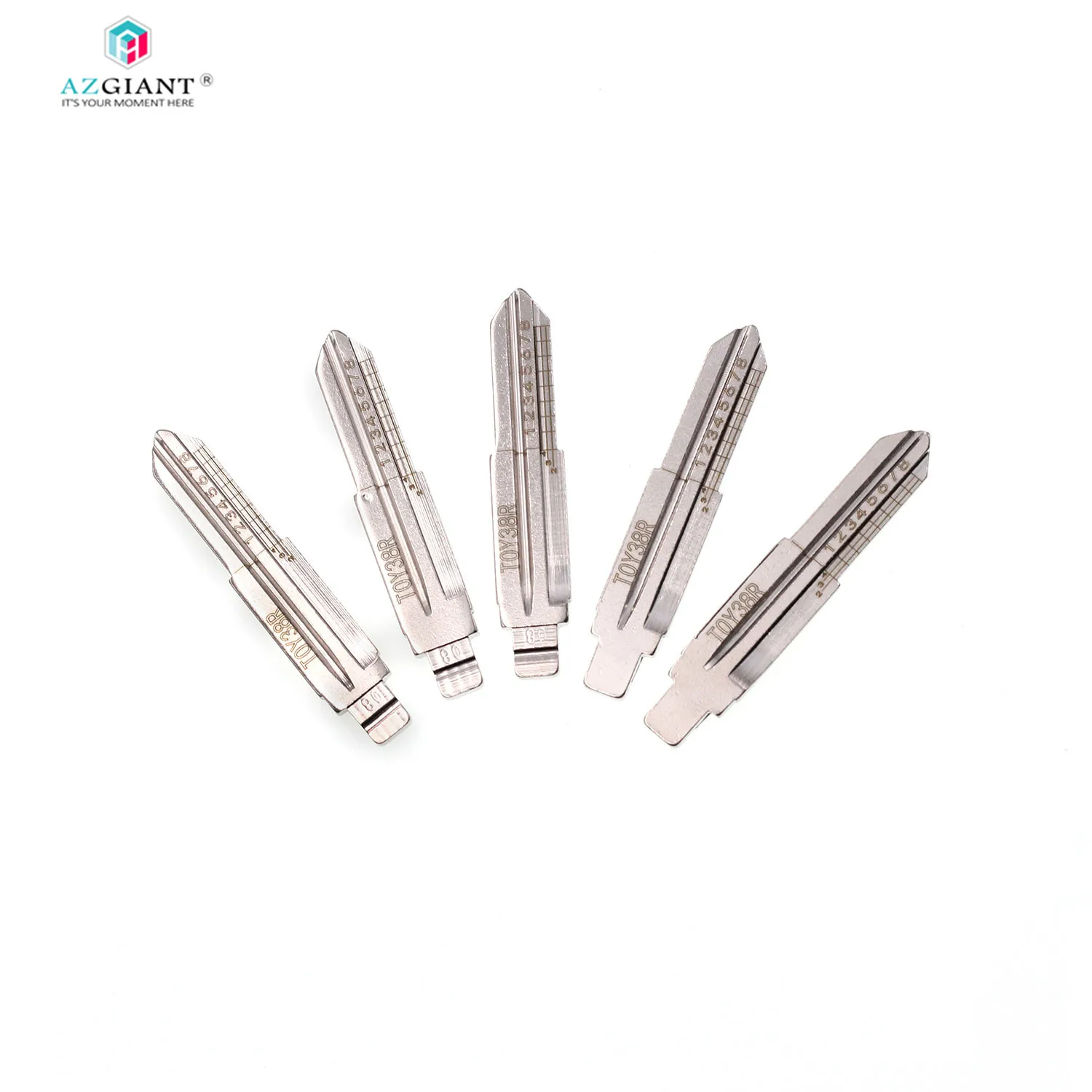 5PCS Engraved Line Blank Scale Shearing Teeth Uncut Key Blade 08# TOY38R for Hafei/Xiali/Daewoo/Zhongtai for Lishi 2 in 1
5PCS Engraved Line Blank Scale Shearing Teeth Uncut Key Blade 08# TOY38R for Hafei/Xiali/Daewoo/Zhongtai for Lishi 2 in 1
