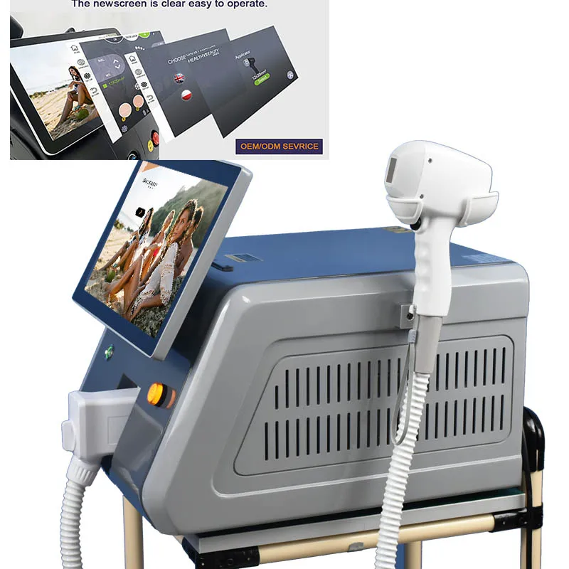 Factory Price Professional CE Certification 755 1064 808nm 3 Wavelength Laser Permanent Hair Removal Instrument High-Power 6000W
Factory Price Professional CE Certification 755 1064 808nm 3 Wavelength Laser Permanent Hair Removal Instrument High-Power 6000W
