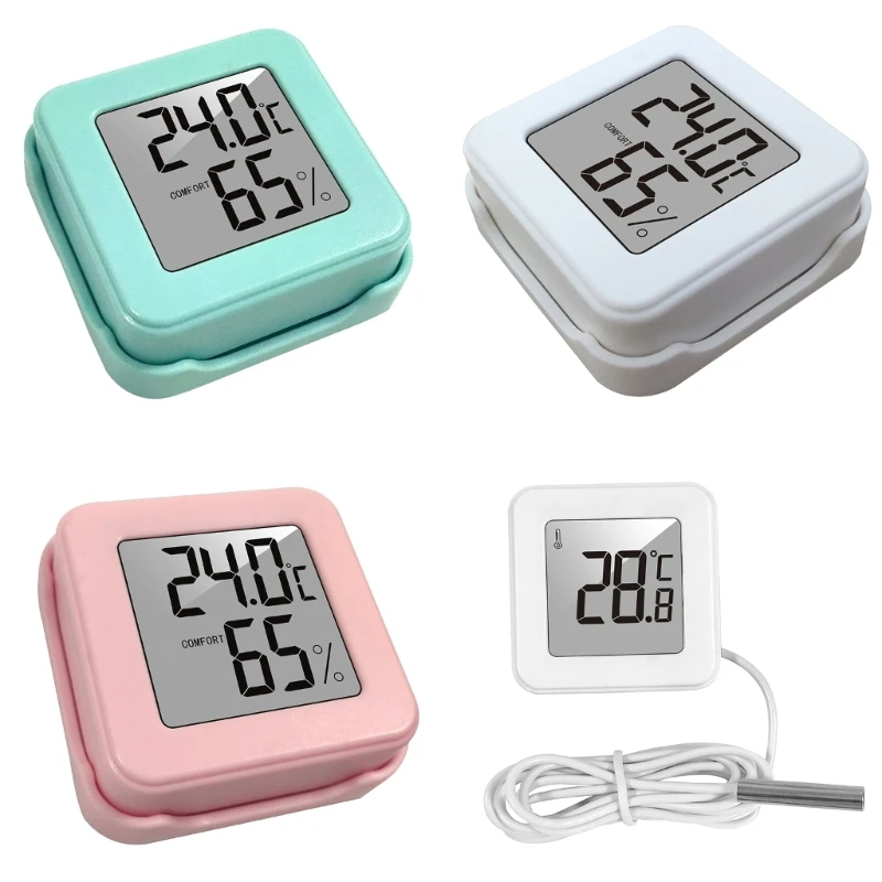 Digital Hygrometer Humidity Gauge, Room Thermometer, Indoor Thermometer Temperature and Humidity Monitor
Digital Hygrometer Humidity Gauge, Room Thermometer, Indoor Thermometer Temperature and Humidity Monitor