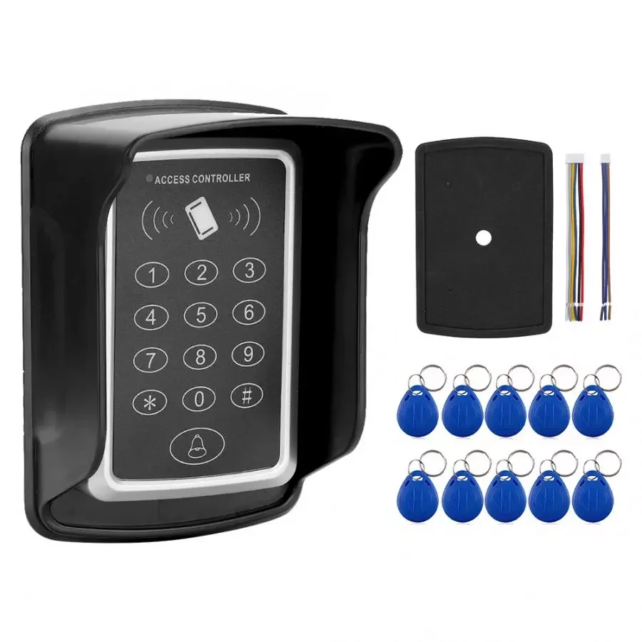 Standalone Access Controller RFID Access Control Keypad Waterproof Rainproof Cover digital panel Card with 10Key Tag Door Opener
Standalone Access Controller RFID Access Control Keypad Waterproof Rainproof Cover digital panel Card with 10Key Tag Door Opener