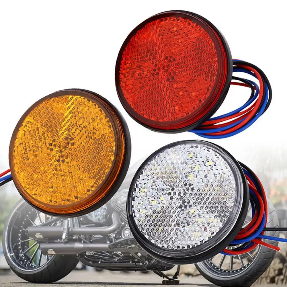 24 LED Motorcycle Brake Light Warning Lamp Motorcycle Brake Lamp Reflective Light Brake Stop Lamp 12V 24V Truck Trailer
24 LED Motorcycle Brake Light Warning Lamp Motorcycle Brake Lamp Reflective Light Brake Stop Lamp 12V 24V Truck Trailer
