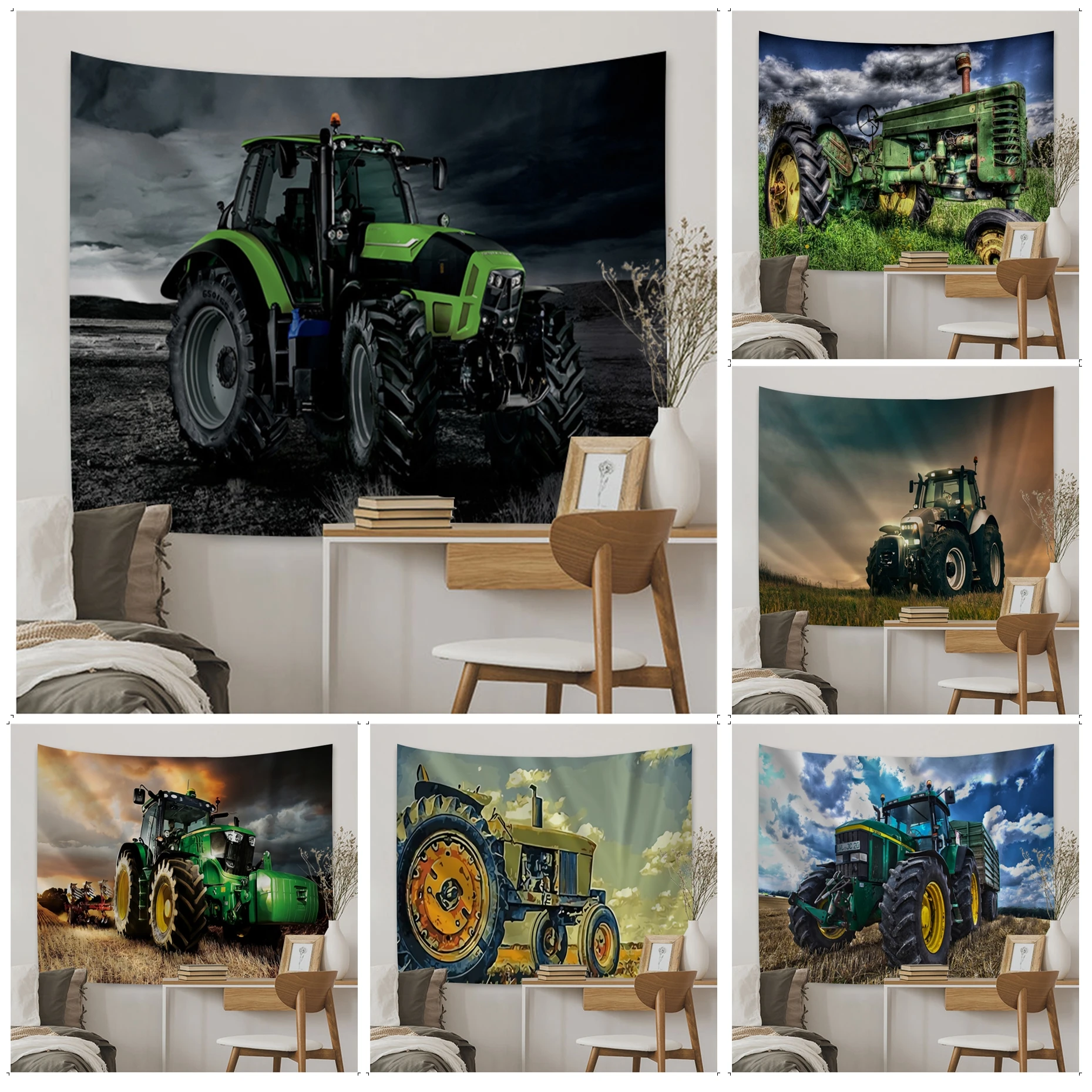 Tractor Bathroom DIY Wall Tapestry Hippie Flower Wall Carpets Dorm Decor INS Home Decor
Tractor Bathroom DIY Wall Tapestry Hippie Flower Wall Carpets Dorm Decor INS Home Decor