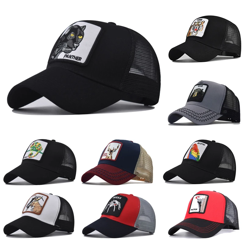 50 styles Animals baseball cap for men women mesh Summer Man Caps bear tiger bird leopard Label embroidery Summer Men Hats
50 styles Animals baseball cap for men women mesh Summer Man Caps bear tiger bird leopard Label embroidery Summer Men Hats