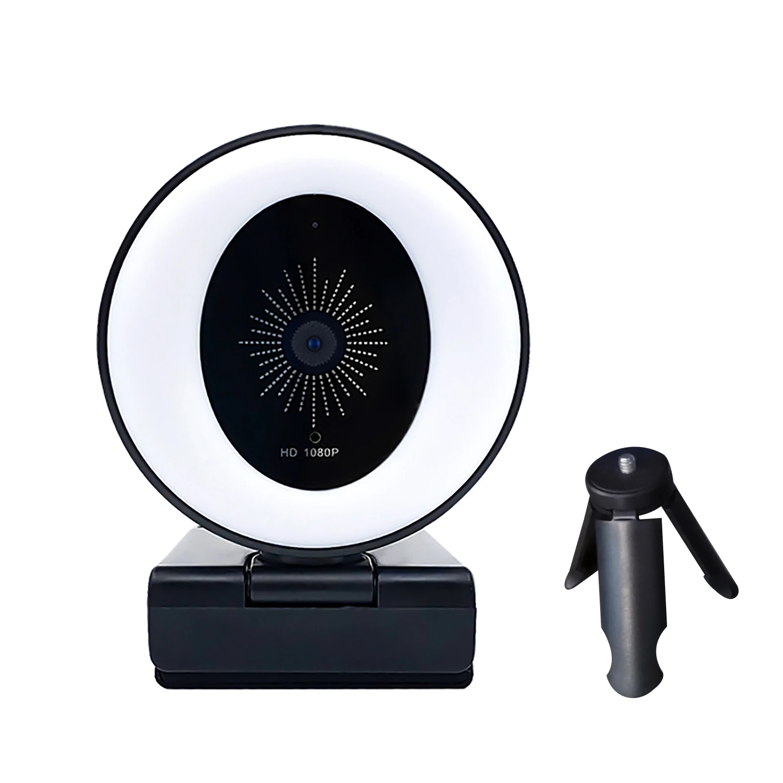 1080P HD USB Three-color Fill Lamp Beauty Camera Webcam With Microphone Ring Light Adjustable Angle Laptop PC Live Streaming
1080P HD USB Three-color Fill Lamp Beauty Camera Webcam With Microphone Ring Light Adjustable Angle Laptop PC Live Streaming