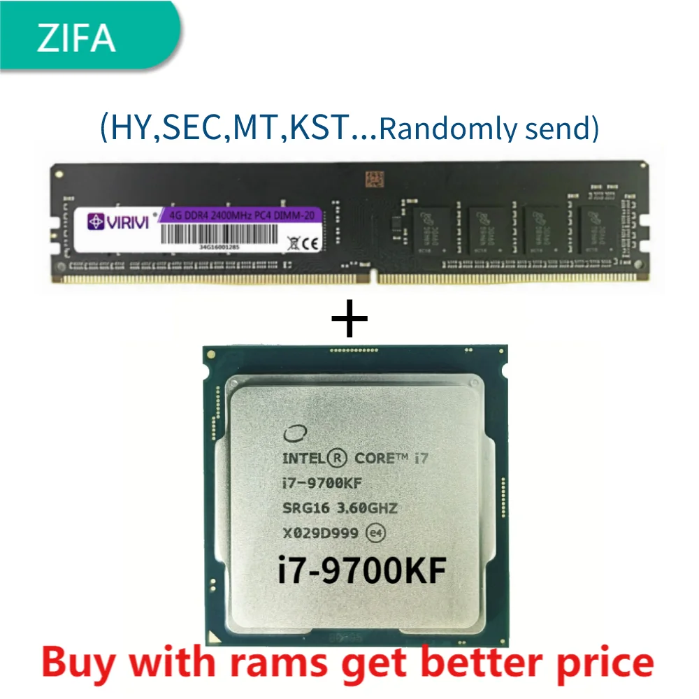Десктопный процессор DDR4, 4G, 2400 МГц, с планшетом i7 9700KF, 3,6 ГГц, Восьмиядерный, восьмипоточный ЦПУ, 12 МБ, 95 Вт, LGA 1151 
Десктопный процессор DDR4, 4G, 2400 МГц, с планшетом i7 9700KF, 3,6 ГГц, Восьмиядерный, восьмипоточный ЦПУ, 12 МБ, 95 Вт, LGA 1151