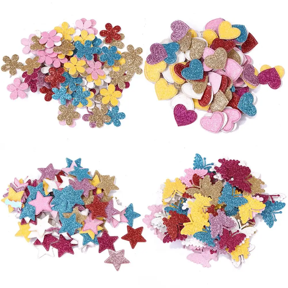 100pcs Color Non-woven Appliques Handmade Crafts Sticker Decor Accessories Suitable for Many Scrap Booking Projects
100pcs Color Non-woven Appliques Handmade Crafts Sticker Decor Accessories Suitable for Many Scrap Booking Projects