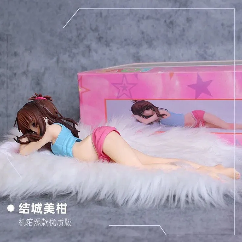 20cm Anime Figure Doll Toys To Love Yuuki Mikan Sexy Girl PVC Collection Model Car Decoration Gift With Blanket 
20cm Anime Figure Doll Toys To Love Yuuki Mikan Sexy Girl PVC Collection Model Car Decoration Gift With Blanket