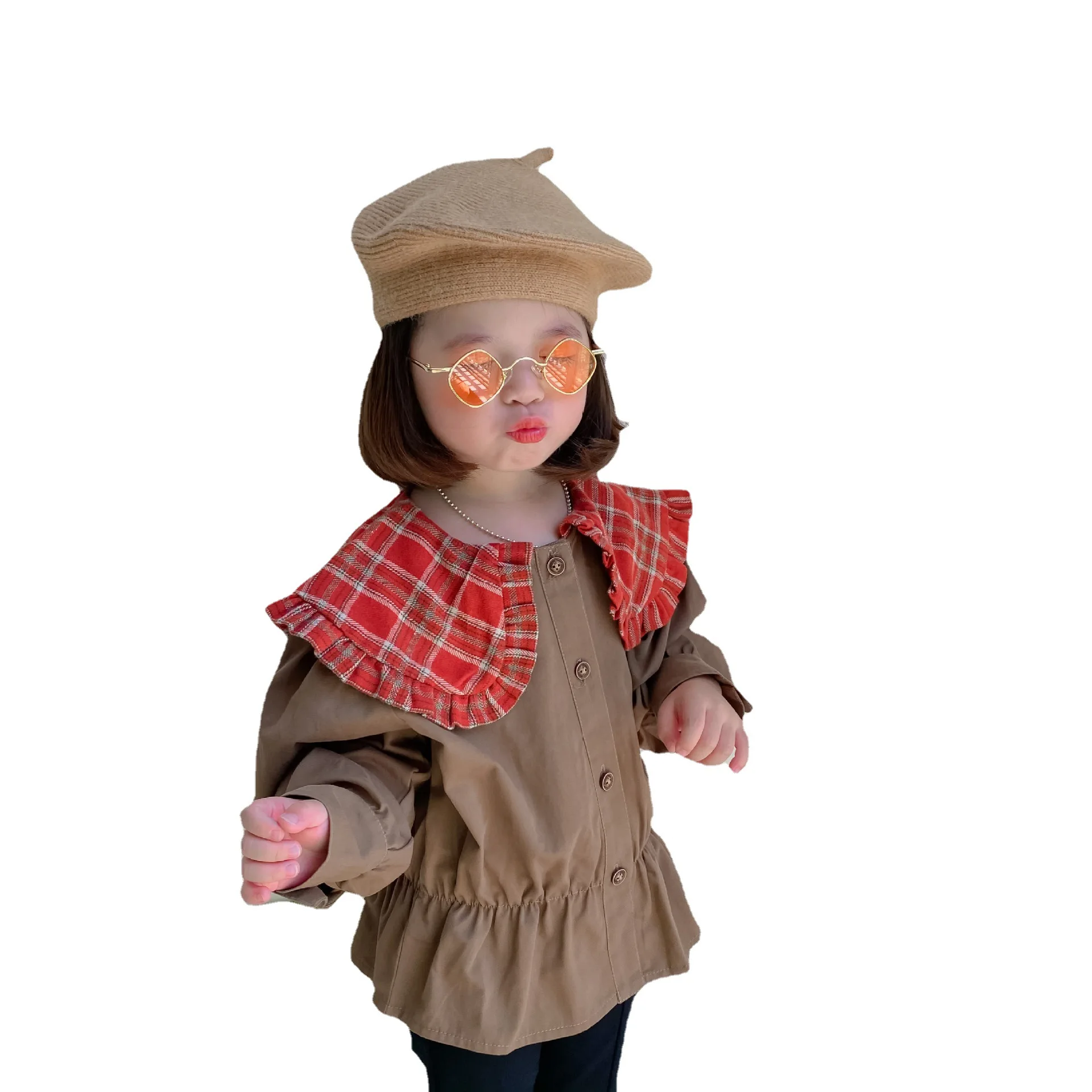 2022 Autumn New Girls Korean Version Loose Plaid Lapel Jacket Kids Clothing Kids Jacket Fall Clothes for Kids Shirts for Girls
2022 Autumn New Girls Korean Version Loose Plaid Lapel Jacket Kids Clothing Kids Jacket Fall Clothes for Kids Shirts for Girls