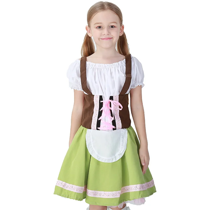 Carnival Oktoberfest Costume Traditional Child Girls Beer Maid Parade Tavern Wench Outfit Cosplay Halloween Fancy Party Dress
Carnival Oktoberfest Costume Traditional Child Girls Beer Maid Parade Tavern Wench Outfit Cosplay Halloween Fancy Party Dress