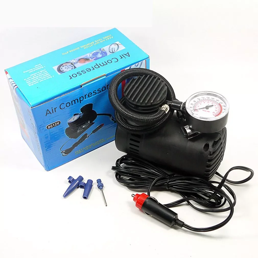 12V Mini Air Pump Metal Car Auto Portable Mini Electric Air Compressor Kit For Ball Bicycle Minicar Tire Inflator Pump 1 Set
12V Mini Air Pump Metal Car Auto Portable Mini Electric Air Compressor Kit For Ball Bicycle Minicar Tire Inflator Pump 1 Set