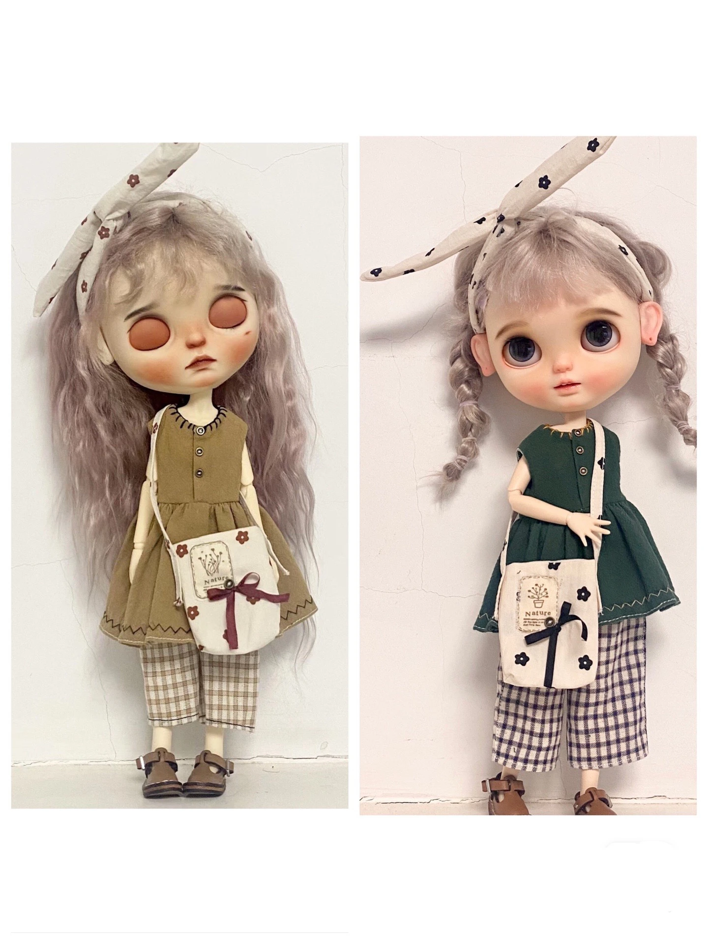 Blythe clothes Vintage vest dress plaid pants skirt 1/6 30cm BJD anime girl (Fit for Pullip,Ob24, Licca)
Blythe clothes Vintage vest dress plaid pants skirt 1/6 30cm BJD anime girl (Fit for Pullip,Ob24, Licca)