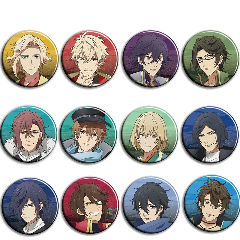 12pcs/1lot Anime BAKUMATSU Figure 1010 Metal Badges Round Brooch Pin Badge Bedge Gifts Kids Toy
12pcs/1lot Anime BAKUMATSU Figure 1010 Metal Badges Round Brooch Pin Badge Bedge Gifts Kids Toy
