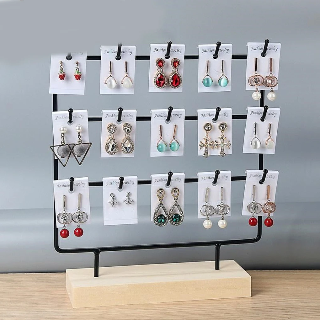 Jewelry Display Stand Professional Home Shop Ear Pendant Organizer Earrings Rack Storage Shelf Jewelry Accessory
Jewelry Display Stand Professional Home Shop Ear Pendant Organizer Earrings Rack Storage Shelf Jewelry Accessory