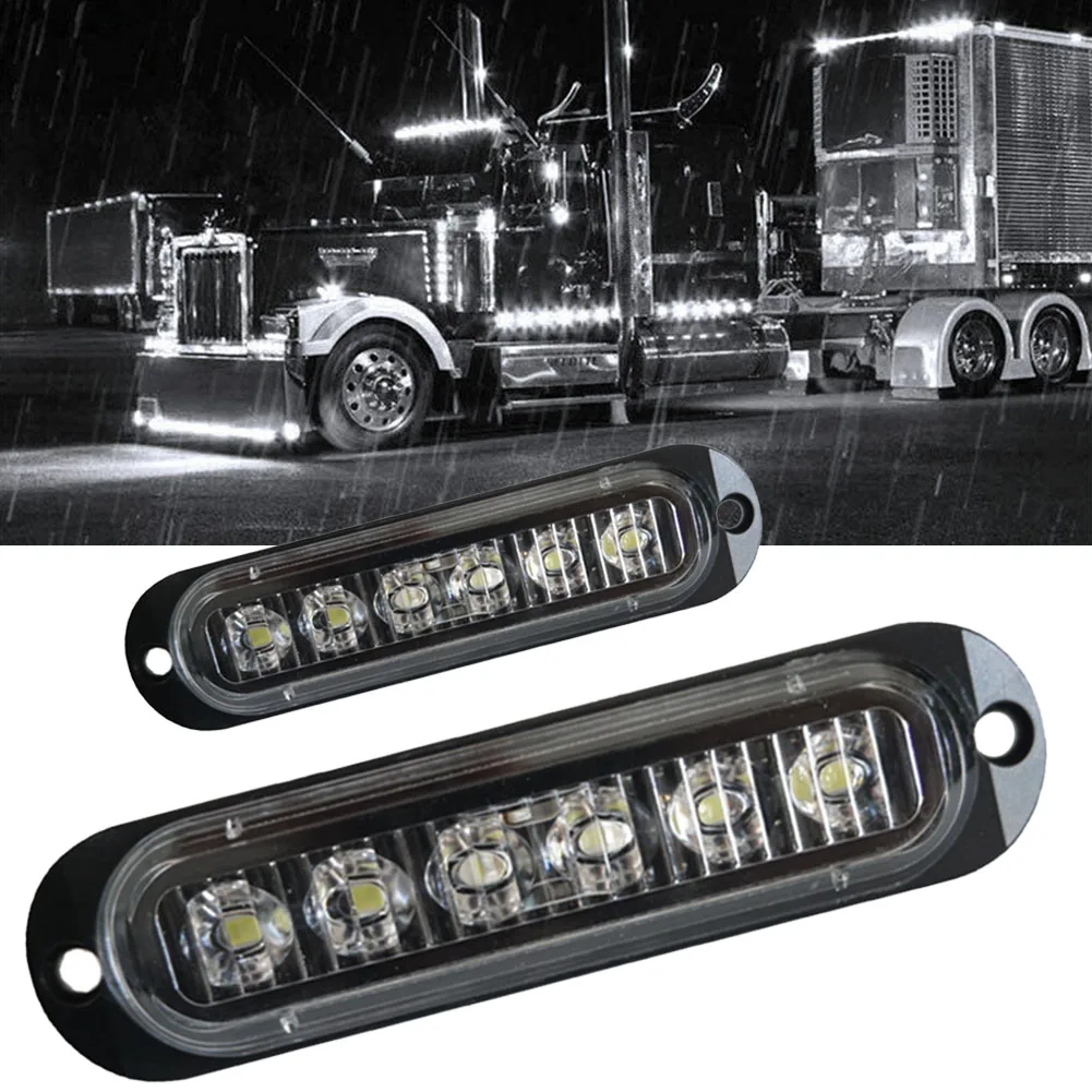 2X White LED Side Marker Clearance Light Lamp Truck Trailer Lorry Bus RV 24V 12V High Quality And Durable
2X White LED Side Marker Clearance Light Lamp Truck Trailer Lorry Bus RV 24V 12V High Quality And Durable