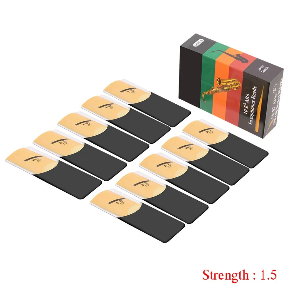 Alto Saxophone Reeds Saxophone Reeds For Saxophone 10PCS 30g Alto Saxophone Sax Accessories Strength 1.5 - 4.0
Alto Saxophone Reeds Saxophone Reeds For Saxophone 10PCS 30g Alto Saxophone Sax Accessories Strength 1.5 - 4.0