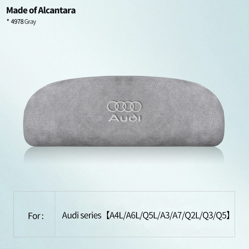 Замшевый чехол для автомобильных очков из алькантары, держатель для солнцезащитных очков, авто для Audi A4L A6L Q5L A3 A7 Q2L Q3 Q5 Q7, аксессуары
Замшевый чехол для автомобильных очков из алькантары, держатель для солнцезащитных очков, авто для Audi A4L A6L Q5L A3 A7 Q2L Q3 Q5 Q7, аксессуары