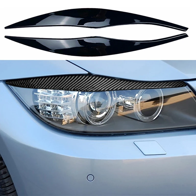 ABS Gloss Evil Headlight Eyebrows Eyelid Angle Eye For BMW 3er E90 Sedan E91 Touring 2005-2011 Tuning Body Car Accessories 2Pcs
ABS Gloss Evil Headlight Eyebrows Eyelid Angle Eye For BMW 3er E90 Sedan E91 Touring 2005-2011 Tuning Body Car Accessories 2Pcs