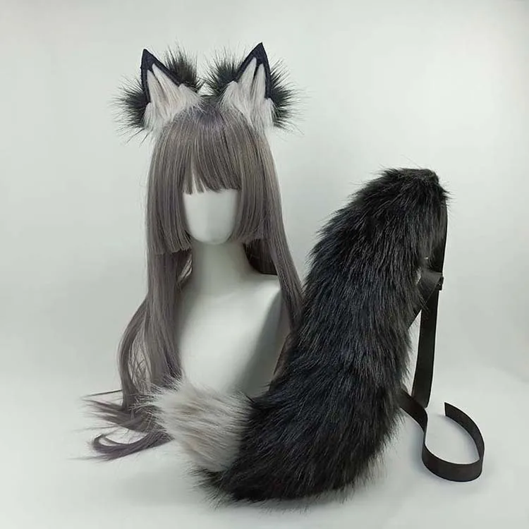 Lolita Anime Furry Plush Wolf Cat Ears Headband Realistic Animal Fox Hair Hoop Decor Ear Cosplay Kawaii Accessories Kc Tail
Lolita Anime Furry Plush Wolf Cat Ears Headband Realistic Animal Fox Hair Hoop Decor Ear Cosplay Kawaii Accessories Kc Tail