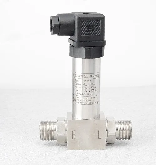 PY302 Differential pressure transducer 4-20ma small size 0-5V pipeline differential pressure transmitter
PY302 Differential pressure transducer 4-20ma small size 0-5V pipeline differential pressure transmitter