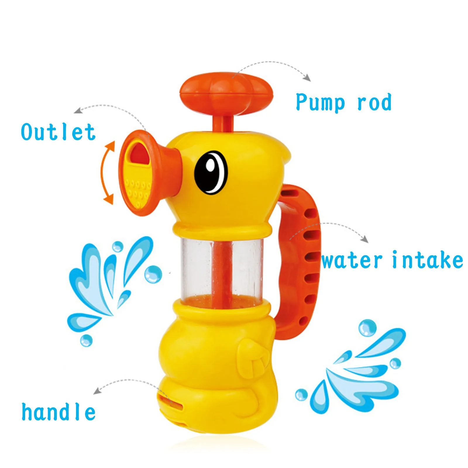 Toy for Kids Water Spray Pump Ducks Swimming Pool Bathtub Baby Chairs for 1 Year Old
Toy for Kids Water Spray Pump Ducks Swimming Pool Bathtub Baby Chairs for 1 Year Old