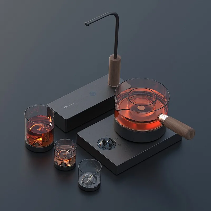 Smart Tea Cooker Tea-Boiling Stove Full-Automatic Water Feeding Japanese Side Handle Teapot Glass Tea Set Dedicated
Smart Tea Cooker Tea-Boiling Stove Full-Automatic Water Feeding Japanese Side Handle Teapot Glass Tea Set Dedicated