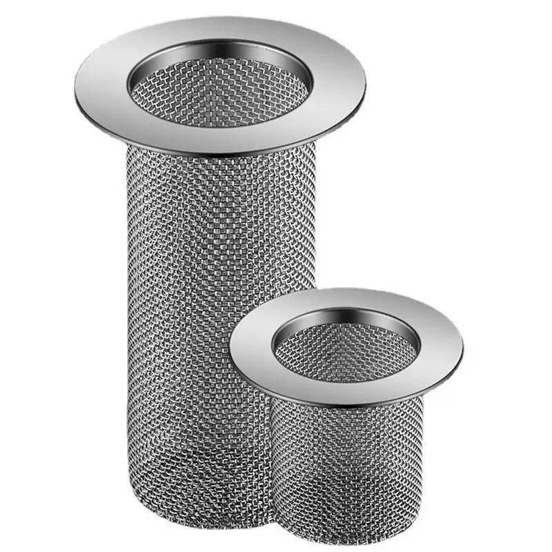 Multifunctional Stainless Steel Floor Drain Filter Mesh Kitchen Sink Anti-clog Filter Bathtub Hair Catcher Shower Leak Net Drain
Multifunctional Stainless Steel Floor Drain Filter Mesh Kitchen Sink Anti-clog Filter Bathtub Hair Catcher Shower Leak Net Drain