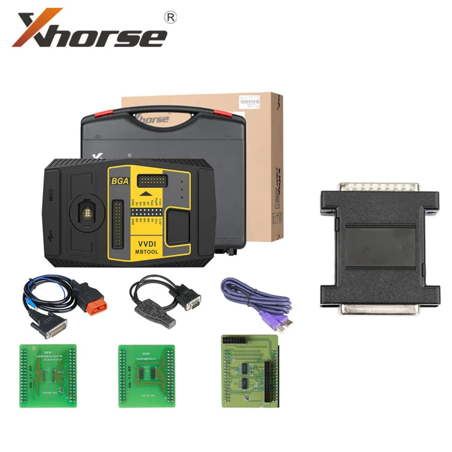 Xhorse VVDI MB BGA TooL Key Programmer Plus Xhorse VVDI MB Tool Power Adapter for Data Acquisition
Xhorse VVDI MB BGA TooL Key Programmer Plus Xhorse VVDI MB Tool Power Adapter for Data Acquisition