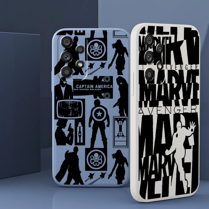 Liquid Rope Phone Case For Samsung A73 A53 A33 A52 A32 A23 A22 A71 A51 A21S A03S A50 A30 5G Marvel Hero Cute Avengers Cover Capa
Liquid Rope Phone Case For Samsung A73 A53 A33 A52 A32 A23 A22 A71 A51 A21S A03S A50 A30 5G Marvel Hero Cute Avengers Cover Capa