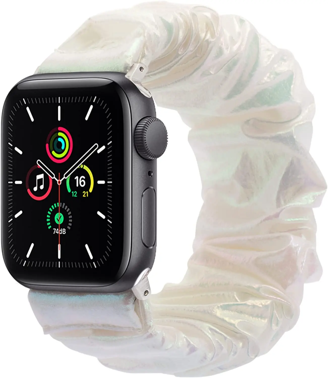 Compatible for Scrunchie Apple Watch Band 38mm 41mm 42mm Cute Elastic Watch Bands Stretchy Wristband Strap for iWatch Series
Compatible for Scrunchie Apple Watch Band 38mm 41mm 42mm Cute Elastic Watch Bands Stretchy Wristband Strap for iWatch Series