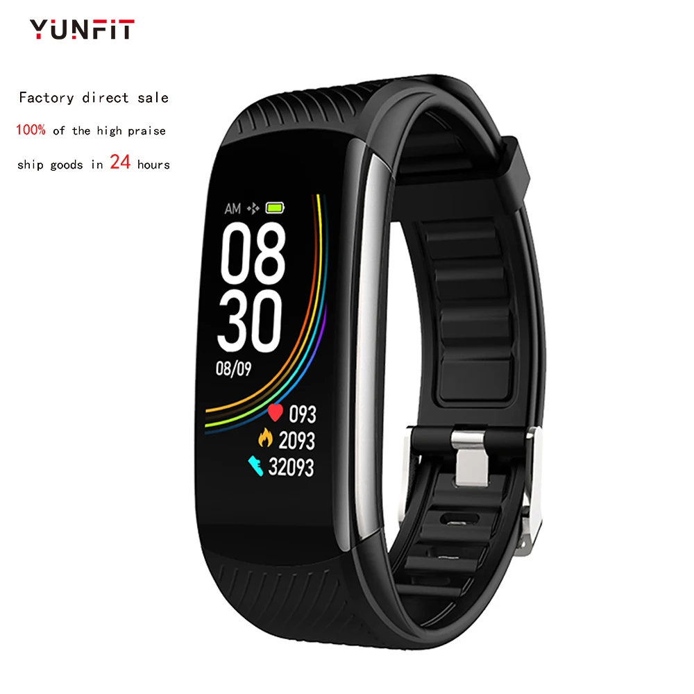 YUNFIT Temperature Monitor Smart Watch C6T Man Women IP67 Wristwatch Bluetooth Wristband Fitness Tracker poco twatch For ios
YUNFIT Temperature Monitor Smart Watch C6T Man Women IP67 Wristwatch Bluetooth Wristband Fitness Tracker poco twatch For ios
