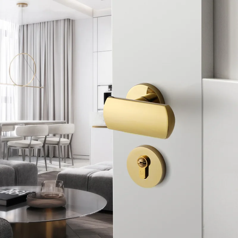 Lock Indoor Door Door Bedroom Household Short Lock Minimalist Lock Handle Lock Mute Split Gray Magnetic Modern
Lock Indoor Door Door Bedroom Household Short Lock Minimalist Lock Handle Lock Mute Split Gray Magnetic Modern