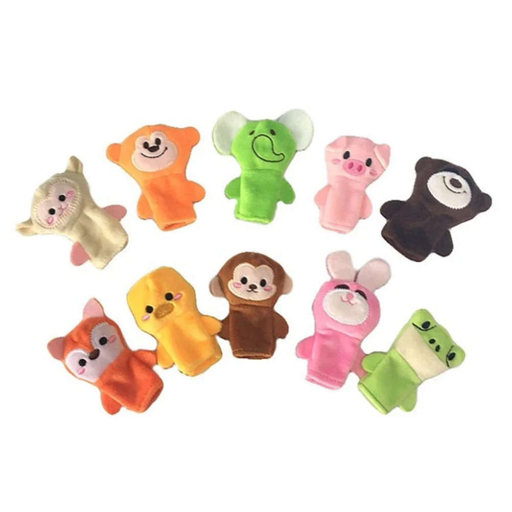 10pcs Plush Animal Finger Puppets Set Baby Story Time Animal Finger Toy for Toddlers (Assorted)
10pcs Plush Animal Finger Puppets Set Baby Story Time Animal Finger Toy for Toddlers (Assorted)