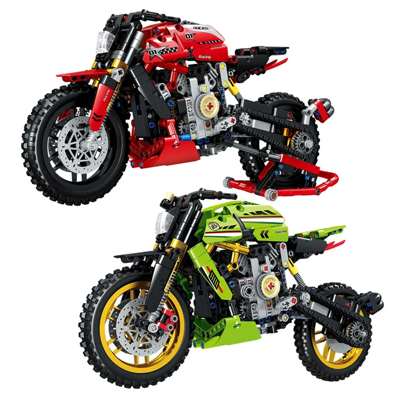 Motorcycle Moto Racing Car Motorbike City Speed Vehicle Sets MOC Off Road Model Building Blocks Assembly Toys For Children Gifts
Motorcycle Moto Racing Car Motorbike City Speed Vehicle Sets MOC Off Road Model Building Blocks Assembly Toys For Children Gifts