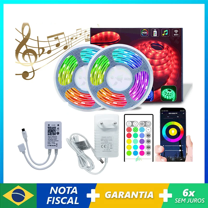 LED Strip Lights 12V 5M Waterproof Flexible Tape Light RGB TV Backlight Music Mode With Phone APP Control Home Party Decoration
LED Strip Lights 12V 5M Waterproof Flexible Tape Light RGB TV Backlight Music Mode With Phone APP Control Home Party Decoration