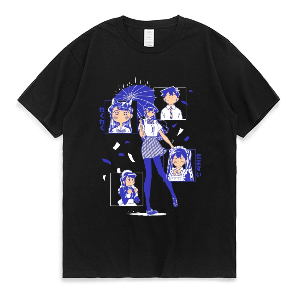Komi Can't Communicate T Shirt Women and Men Harajuku Kawaii Streetwear Vintage Komi Shouko Komi-san Wa,Comyushou Desu T-shirts
Komi Can't Communicate T Shirt Women and Men Harajuku Kawaii Streetwear Vintage Komi Shouko Komi-san Wa,Comyushou Desu T-shirts