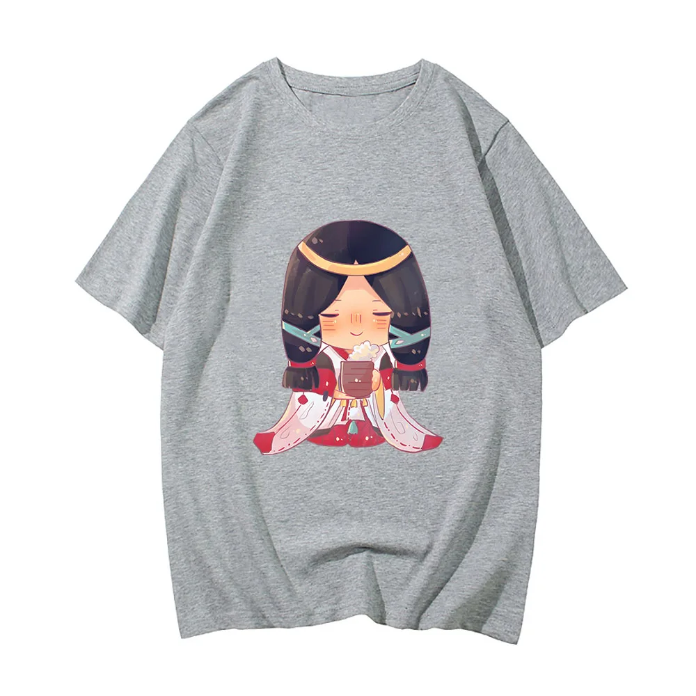 Onmyoji Game T Shirts Men Shikimori Drink Tea Elegant Tshirts 100% Cotton Q-version T-shirts Individualization Comfortable Print
Onmyoji Game T Shirts Men Shikimori Drink Tea Elegant Tshirts 100% Cotton Q-version T-shirts Individualization Comfortable Print