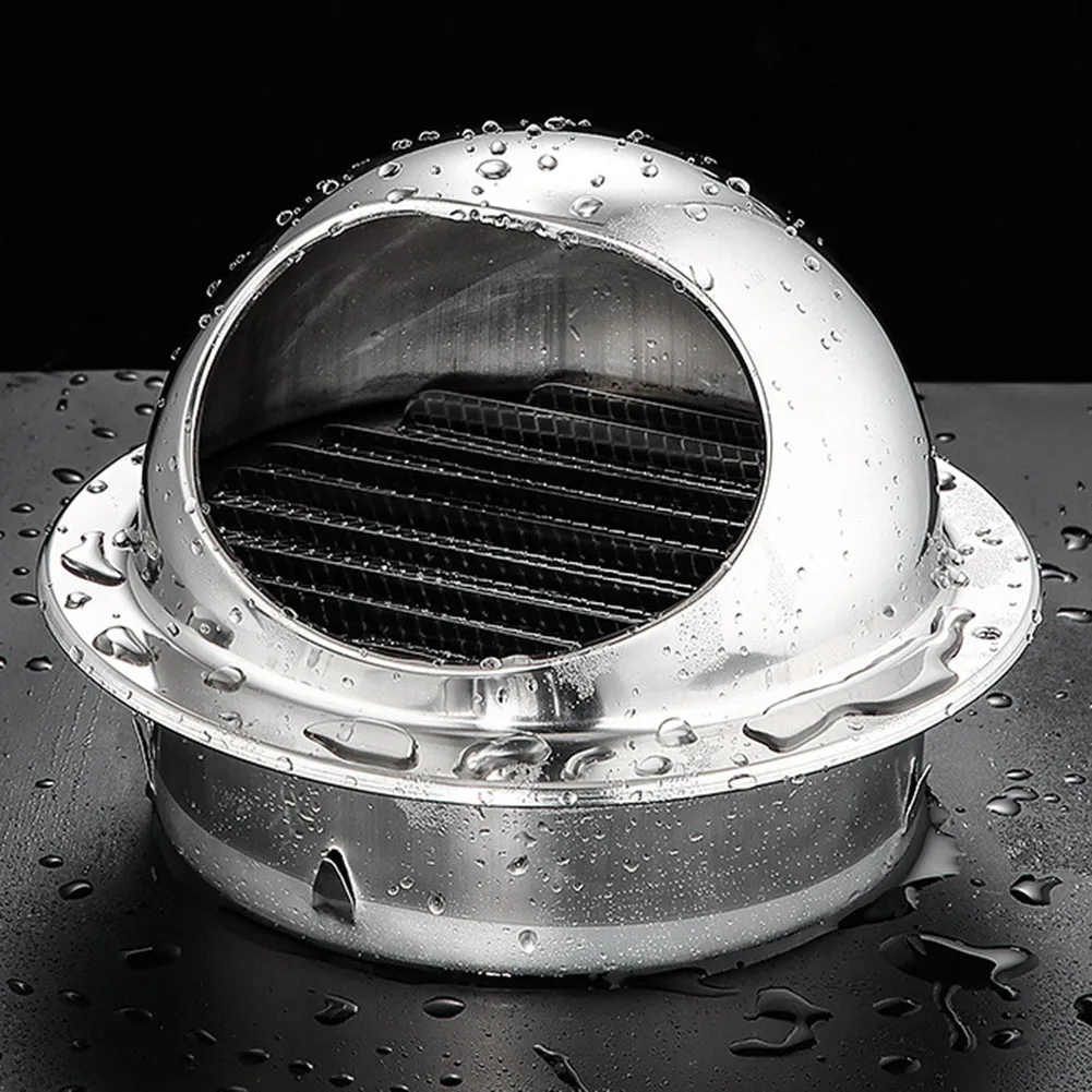 For Wall Air Outlet Grille Vent Cap Heating Cooling Stainless Steel Windproof 75-200mm Hemispherical Rainproof
For Wall Air Outlet Grille Vent Cap Heating Cooling Stainless Steel Windproof 75-200mm Hemispherical Rainproof