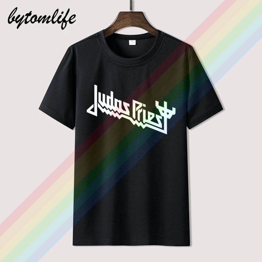 Judas Priest Band Logos T Shirt Men's Summer Black 100% Cotton Short Sleeves Popular Normal Tee Shirts Tops Tee
Judas Priest Band Logos T Shirt Men's Summer Black 100% Cotton Short Sleeves Popular Normal Tee Shirts Tops Tee