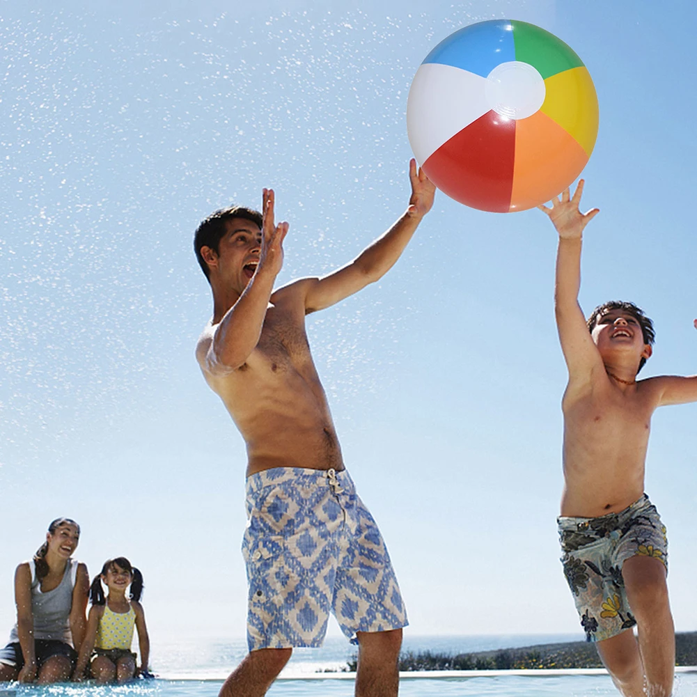 5PCS Colorful Inflatable Beach Ball Swimming Pool Toy Outdoor Children Pool Play Ball Summer Water Game Sports Fun Toy For Kids
5PCS Colorful Inflatable Beach Ball Swimming Pool Toy Outdoor Children Pool Play Ball Summer Water Game Sports Fun Toy For Kids