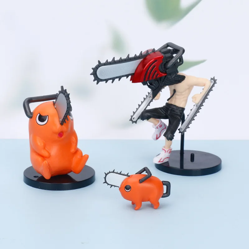 3Pcs Chainsaw Man Anime Figure Set Denji Pochita Action Anime Figure Children Cartoon Toys Model Figurine Birthday Gift Decorate
3Pcs Chainsaw Man Anime Figure Set Denji Pochita Action Anime Figure Children Cartoon Toys Model Figurine Birthday Gift Decorate