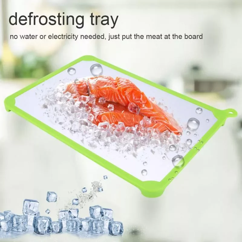 Fast Defrosting Trays Frozen Beef Meat Food Aluminum Magic Thawing Plate Boards Multi-function Defrost Tools Kitchen Accessories
Fast Defrosting Trays Frozen Beef Meat Food Aluminum Magic Thawing Plate Boards Multi-function Defrost Tools Kitchen Accessories