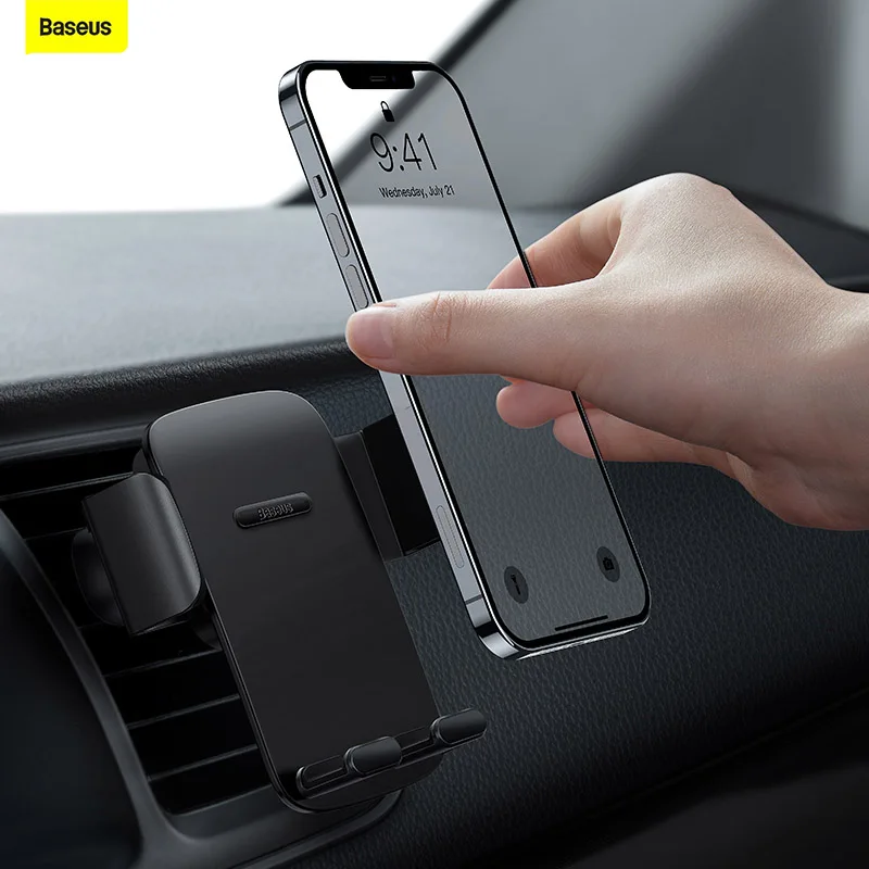 Baseus Easy Control Pro Clamp Car Mount Holder Air Vent Mount For iPhone Samsung Huawei Car Holder Stand Stable Holder
Baseus Easy Control Pro Clamp Car Mount Holder Air Vent Mount For iPhone Samsung Huawei Car Holder Stand Stable Holder
