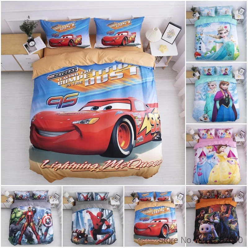 Disney Set Spiderman Duvet With Pillowcases Mc Queen Cover Car Bedding For Baby Children Boys Bedclothes Birthday Gift 2020 
Disney Set Spiderman Duvet With Pillowcases Mc Queen Cover Car Bedding For Baby Children Boys Bedclothes Birthday Gift 2020