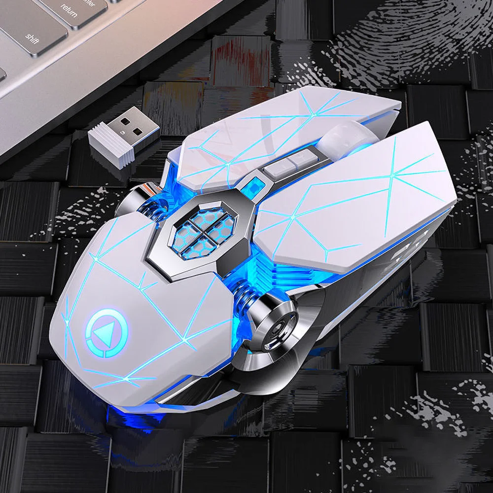 Gaming Mouse Wireless Optical 2. 4G USB 1600D PI 7 Colors LED RGB Backlit Rechargeable Mute Ergonomic
Gaming Mouse Wireless Optical 2. 4G USB 1600D PI 7 Colors LED RGB Backlit Rechargeable Mute Ergonomic