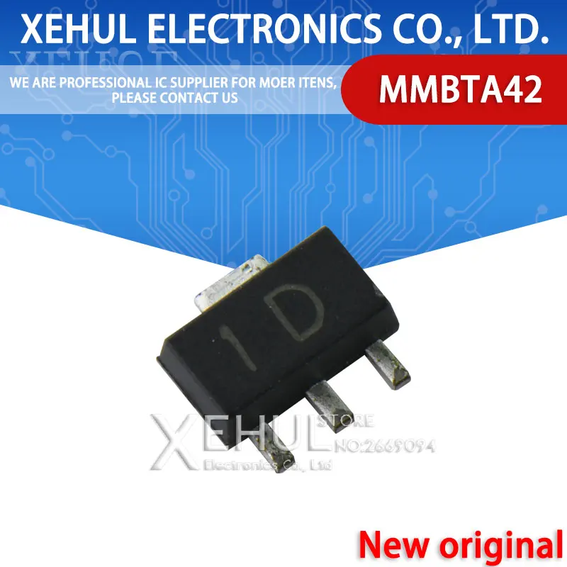 20-1000pcs MMBTA42 SOT-89 1D MMBTA42LT1G MMBTA92 SOT-89 2D MMBTA92LT1G NPN PNP High Voltage Transistors NEW SOT89
20-1000pcs MMBTA42 SOT-89 1D MMBTA42LT1G MMBTA92 SOT-89 2D MMBTA92LT1G NPN PNP High Voltage Transistors NEW SOT89