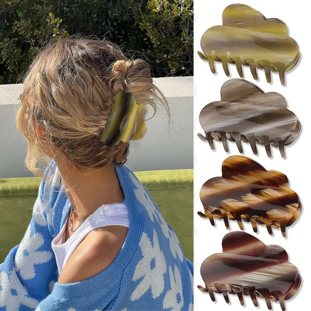 Printing Cloud Shape Hair Claw Sweet Kroean Style Acrylic Hairpin Ponytail Holder Girls
Printing Cloud Shape Hair Claw Sweet Kroean Style Acrylic Hairpin Ponytail Holder Girls