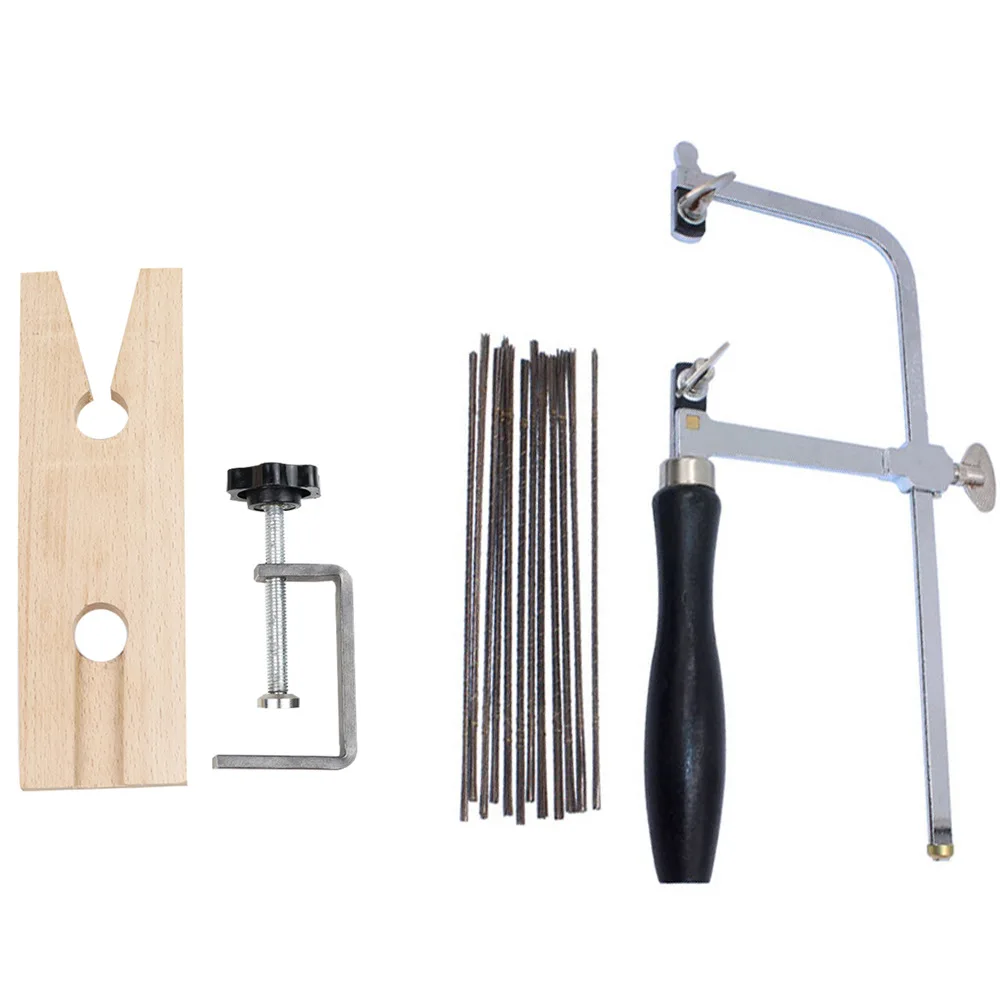 1 Set 3-in-1 Professional Jeweler's Saw Set Jewelry Tools Saw Frame 144 Blades Wooden Pin Clamp Wood U Holders Metal Cutting DIY
1 Set 3-in-1 Professional Jeweler's Saw Set Jewelry Tools Saw Frame 144 Blades Wooden Pin Clamp Wood U Holders Metal Cutting DIY