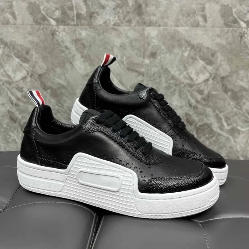 TB THOM Men's Casual lace-up Flat Shoes Simple Comfortable Leather Shoes Leisure Run Shoes High Quality Sneakers Shoes For Man
TB THOM Men's Casual lace-up Flat Shoes Simple Comfortable Leather Shoes Leisure Run Shoes High Quality Sneakers Shoes For Man