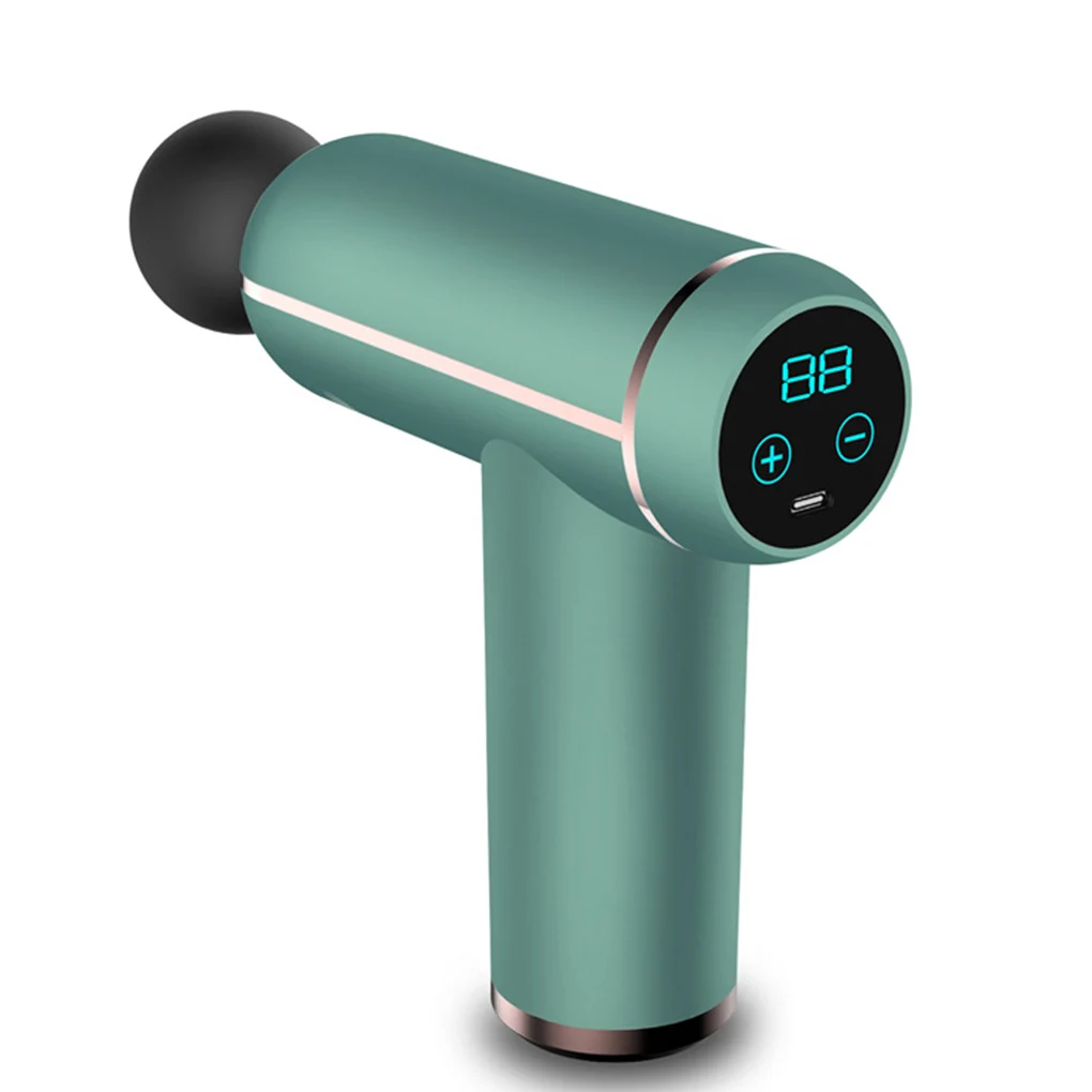 LCD Rechargeable Electric Percussion Handheld Massager Gun Neck Shoulders Muscle Fitness Women Massage Tool Birthday Gifts
LCD Rechargeable Electric Percussion Handheld Massager Gun Neck Shoulders Muscle Fitness Women Massage Tool Birthday Gifts